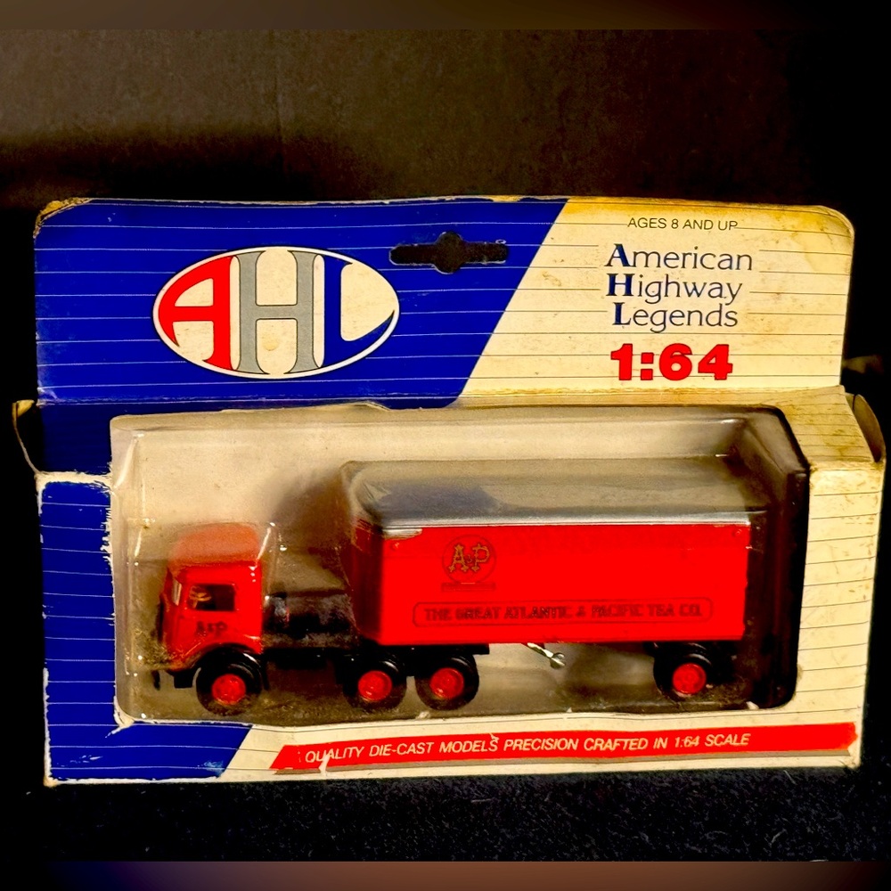 American Highway Legends 1:64 A&P truck, the great Atlantic & pacific tea co